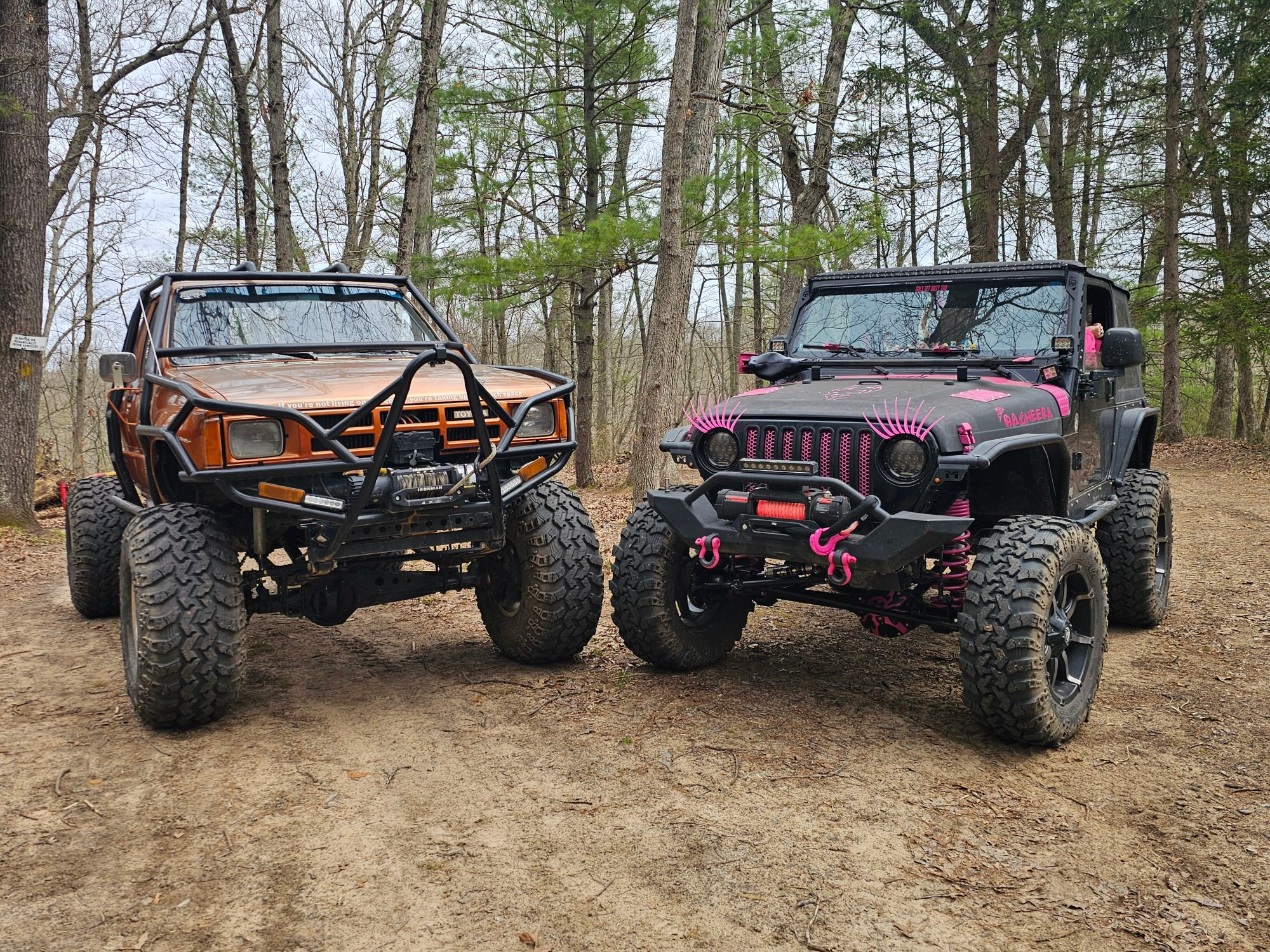 John Tracy's toyota and JK
